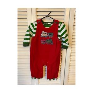 Christmas train outfit Nursery Rhyme brand